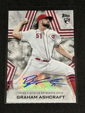 2023 Topps Baseball Stars Graham Ashcraft Auto RC Cincinnati Reds