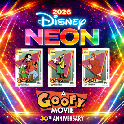 2026 Topps Disney Neon - A Goofy Movie Insert - Pick Your Card Set