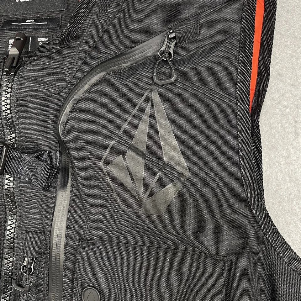 Volcom Vest Mens Medium Black Red Iguchi Slack Snwoboard Tactical Backpack NEW - Image 3 of 4