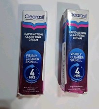 2Pck Clearasil Rapid Action Clarifying cream - Salicylic Acid Exp. 01/2027