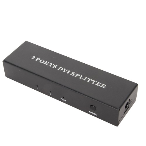 (EU-Stecker)DVI Splitter High Resolution 1 Zu 2 Out Für PC -Laptop HDTV DVI - Afbeelding 13 van 24