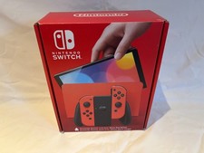 Nintendo Switch Oled Mario Red Limited Edition Console Boxed Tested & Working