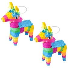  2 Pcs Birthday Party Pinata Mexican Ornaments Festive Decorations Festival