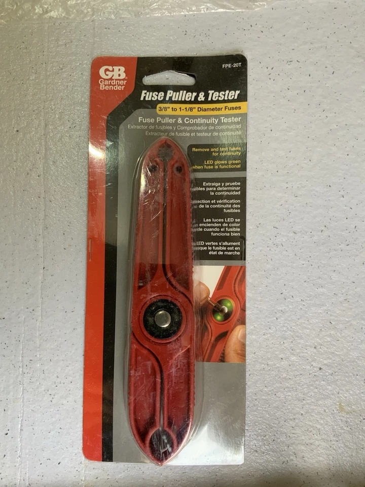 LOTE DE 2 Kit de Probador Eléctrico para el Hogar; Batería, GFCI, Probador USB y Extractor de Fusibles Foto 3 de 4