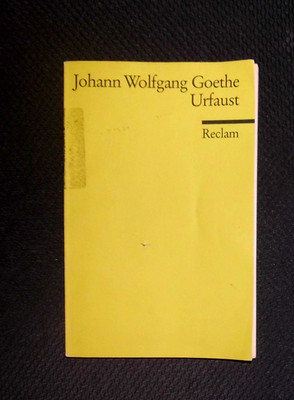 Urfaust von Johann Wolfgang Goethe (Taschenbuch)