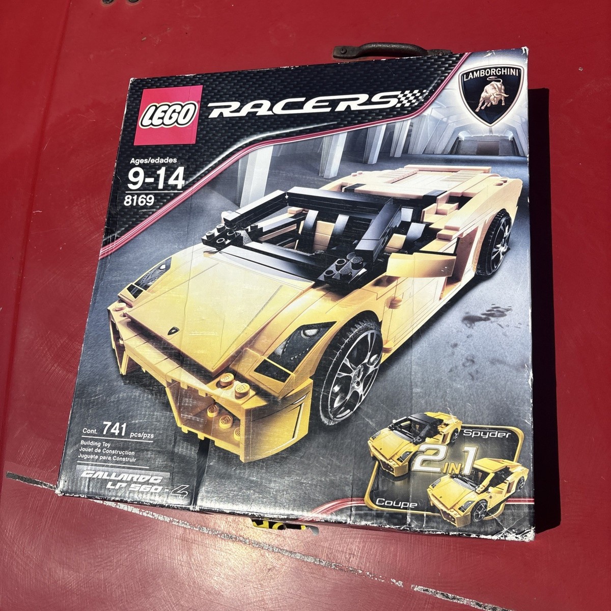 LEGO Racers 8169 Lamborghini Gallardo LP560-4 Spyder Coupe New