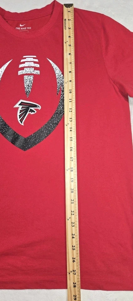 Camiseta Nike DriFit NFL Atlanta Falcons roja para hombre grande Foto 4 de 4
