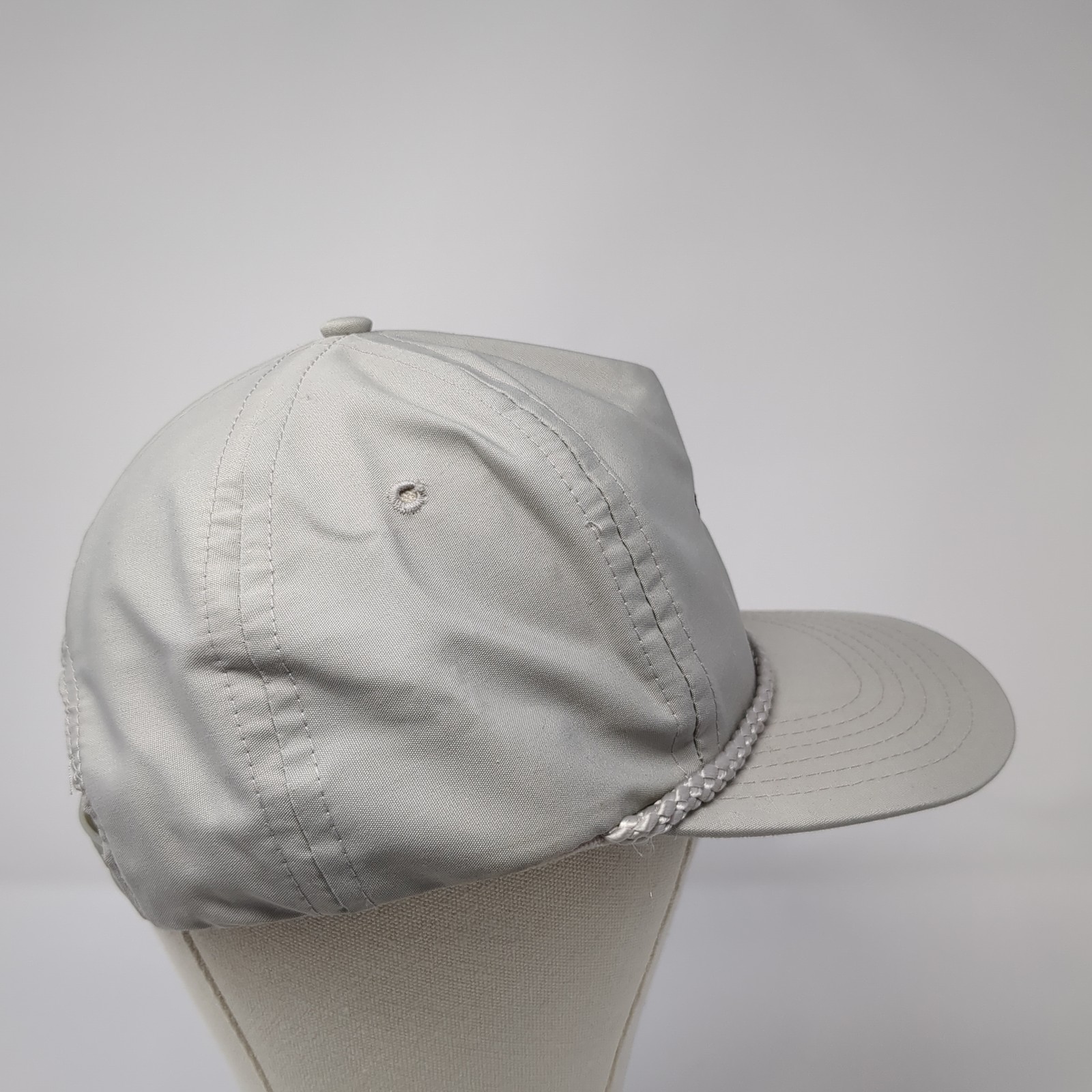 Simplot Snapback 5 Panel Cap Gray OS Adjustable E… - image 5