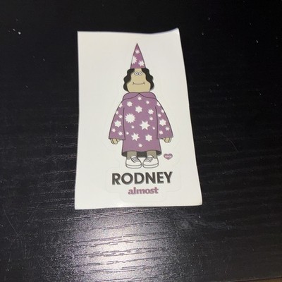 Vintage Skate Sticker, Almost Rodney