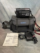 JVC GR-AXM225U Compact VHS Camcorder VHS-C Camera No Battery. Works