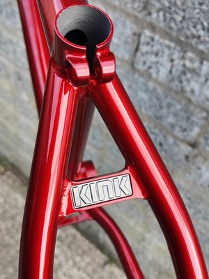 Kink Williams BMX Rahmen | 100% 4130 Cromo | 20,75tt - Cherry Red - UVP 400£