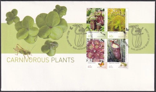 AUSTRALIA - 2013 'CARNIVOROUS PLANTS' First Day Cover [F5167]