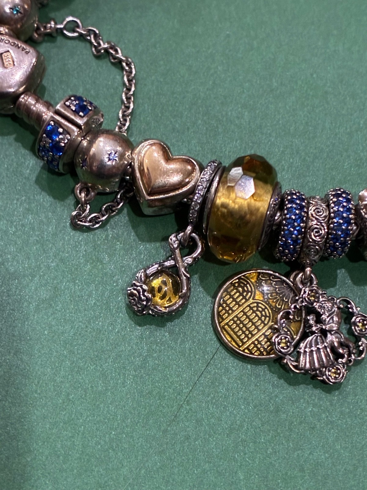 pandora  bracelet and other sterling silver Disne… - image 12