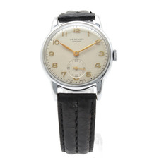 [NEAR MINT] J.w. Benson London Hand winding Small second Vintage Men's Watch JP