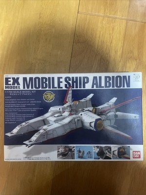 Bandai EX Model 16 1/1700 Mobile Ship Albion Plastikmodellbausatz Neu - Fast Post