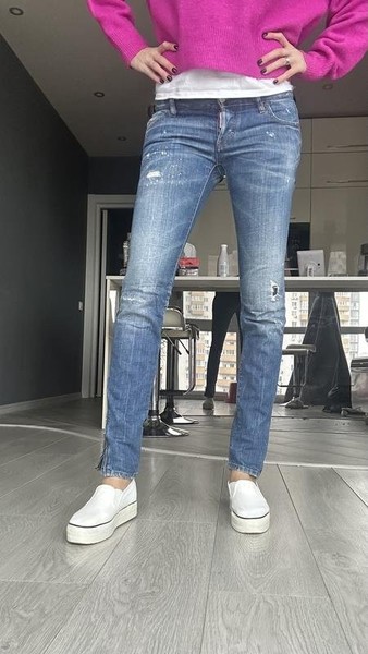 Women Dsquared² Jeans Navy Denim 29 / M #3N2L