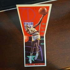 1993 KELLOGG'S 'COLLEGE BASKETBALL GREATS' POSTER CARD- DAVID ROBINSON/NAVY/NCAA