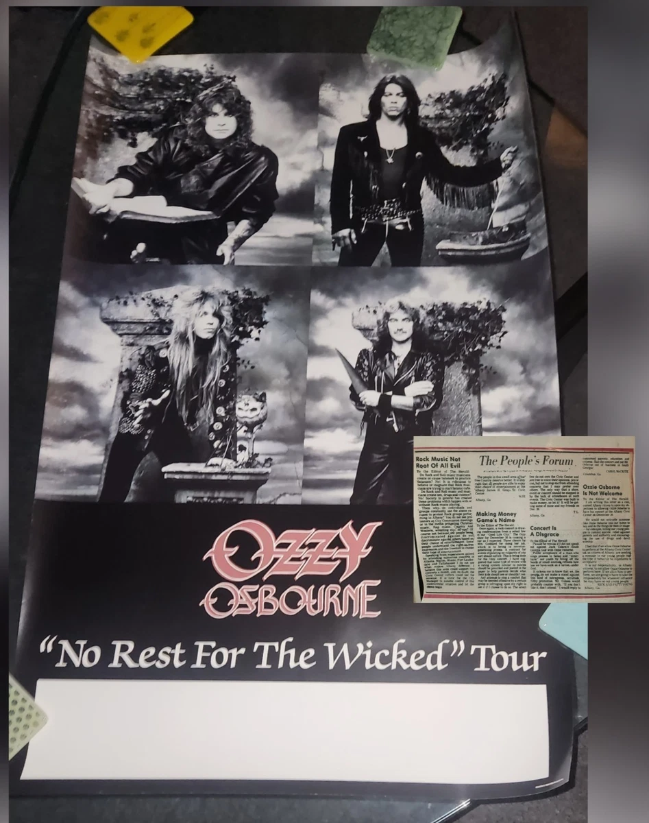 ozzy osbourne poster products for sale | eBay