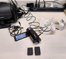 Panasonic HDC-TM90 HD Camcorder WITH Case Logic Bag, 40x zoom, 3  Touchscreen