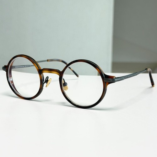 MASUNAGA KENZO TAKADA QUINCE Eyeglasses Round Tortoiseshell Frame Japan Made