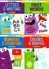 Good Grades Kindergarten Educational Workbooks Numbers  Counting, Colors  ...