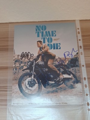 James Bond - Barbara Broccoli & Dali Benssalh - Autogramm mit COA 