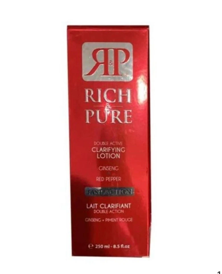 Rich & Pure Double Active Fast Action Clarifying Body Lotion 250ml