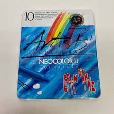 10 crayones solubles en agua vintage nuevos Caran Dache Neocolor II | 243103