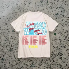 Travis Scott Cactus Jack shirt Astroworld Shirt Concert Shirt Size L Fits Like M