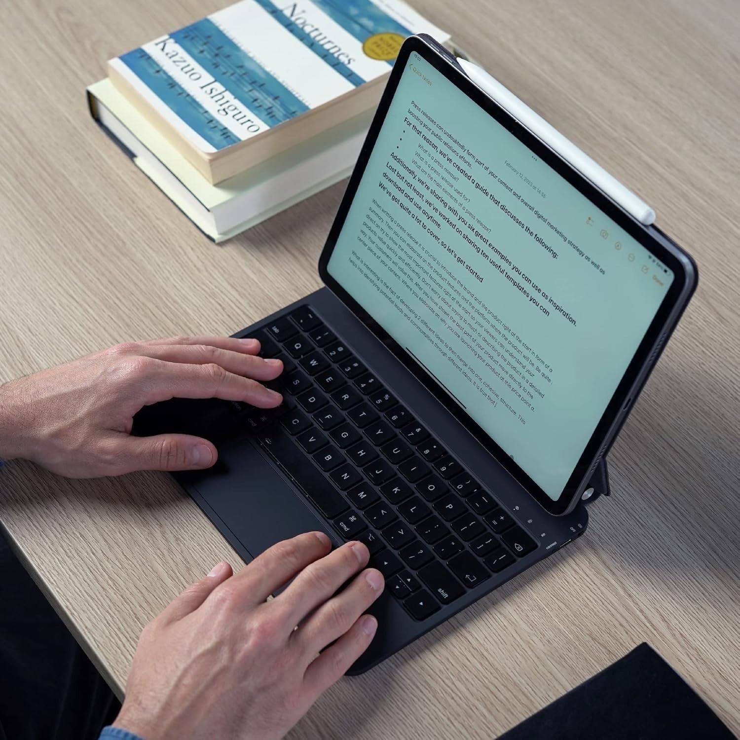 Magic Keyboard for iPad Air 13 (M3 2025 / M2 2024) and iPad Pro 12.9 inch (6rd,
