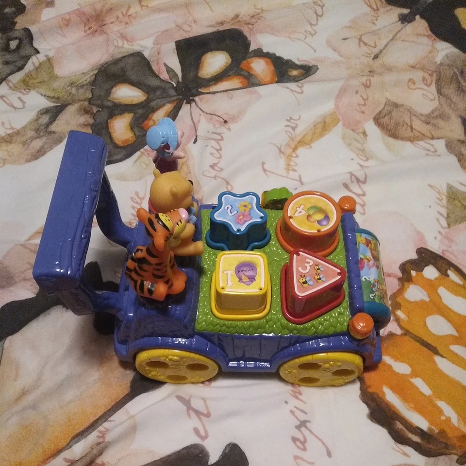 Vtech Winnie The Pooh Sort N Learn Cart Educational Toy - Image 3 of 4