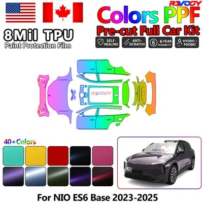 Color Precut PPF Paint Protection Film For NIO ES6 Base 2023-2025