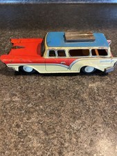 Vintage Japanese Ford Fairlane 500 Press Tin Station Wagon  