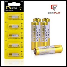 12v 27a A27 Alkaline Battery, V27a Lr27a Mn27 L828 12v Battery 5-pack 