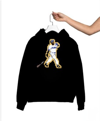 KEN GRIFFEY JR. 8-BIT RETRO VIDEO GAME Unisex Sweatshirt Hoodie S M L XL 234XL