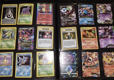 Pokemon Binder Lot of Cards: Pikachu, Charizard, Ultra Rares, Vintage, 1st Ed!