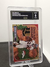 2024 Panini Absolute Ground Hoggs Materials Knowshon Moreno #GHM /99 GMA MINT 9