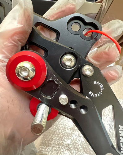 Juego de clavija reposapiés de carreras para Honda CBR650R CB650R CBR650F 2019-2025 24 23 22 - Imagen 3 de 6