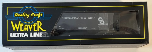 Weaver Ultra U1111 C&O Chesapeake y Ohio 2 bahías tolva desplazada coche #48490 calibre O | Zustand: New