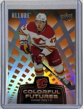 2024-25 Upper Deck Allure - Colorful Futures Connor Zary #CF-17 Orange