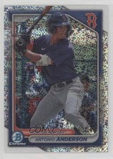 2024 Bowman Chrome Prospects Speckle Refractor /299 Antonio Anderson #BCP-20 yj0