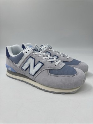 New Balance 574 V2 Gray Leather Lifestyle U574PGB Men s Size 9