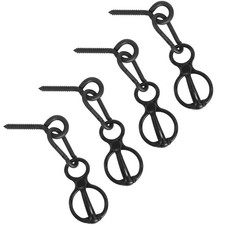 4 Sets Horse Tie Ring, Horse Tack and Supplies, Safe Horse Accessories Traini...