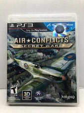 Air Conflicts: Secret Wars (PlayStation 3, 2011) Complete Tested Working 