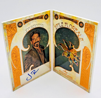 Jon Bernthal Auto Booklet /25 Leaf History Book   Punisher Walking Dead Actor