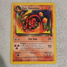 Pokémon TCG Team Rocket Dark Charmeleon 32/82 HP 50 Uncommon Unlimited 1999 on eBay