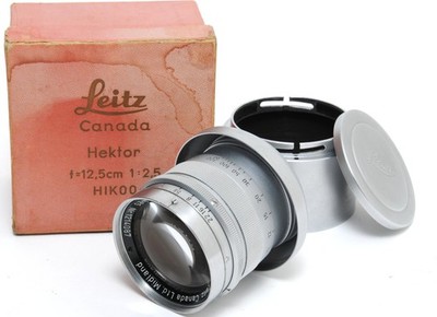 Leica 2,5/12,5cm Hektor for Visoflex very clean boxed