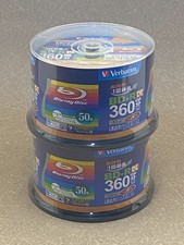 Verbatim Blank Blu-ray BD-R DL 50GB 1-6x Speed 50 disc VBR260RP50SV1 2set