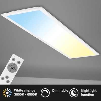 Briloner  Piatto LED Panel dimmbar Fernbedienung Lichtfarbe einstellbar