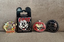 Limited Edition Disneyland Cast Member Exclusive Pins Lot of 4 Mickey Mouse pins